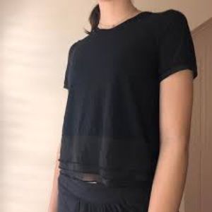 Lululemon Black Short-sleeve Tee